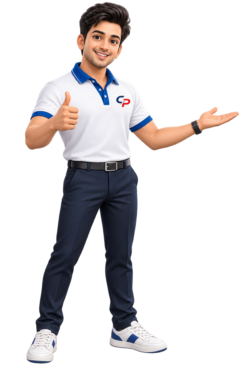 AI assistant character for Computer Plaza